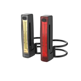 Eclairage Plus Twinpack - Noir - Le Petit Cyclo