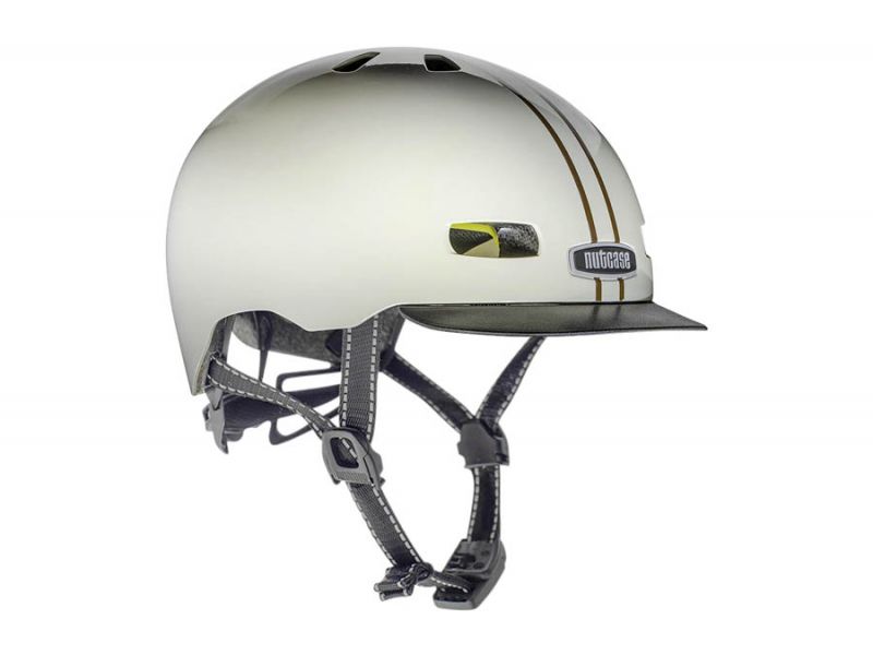 Casque Nutcase BLANC Leather L - Le Petit Cyclo