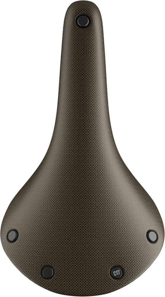 Selle BROOKS Cambium C17 - MUD GREEN - Le Petit Cyclo 