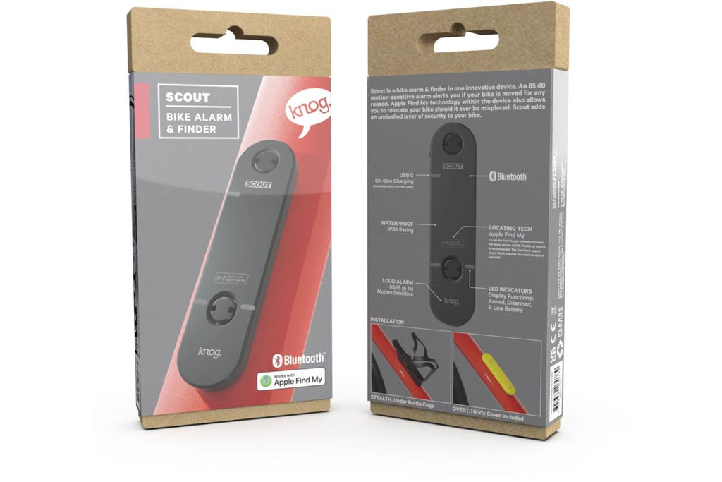 Traceur GPS Vélo Avec alarme KNOG Scout - Le Petit Cyclo 