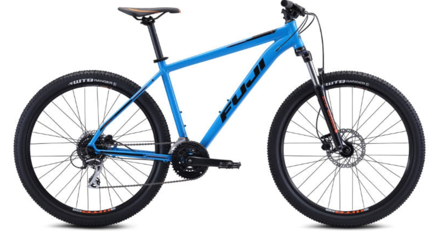 VTT Fahrrad Fuji NEVADA 27,5 1.7 17 2022 Cyan - Le Petit Cyclo 