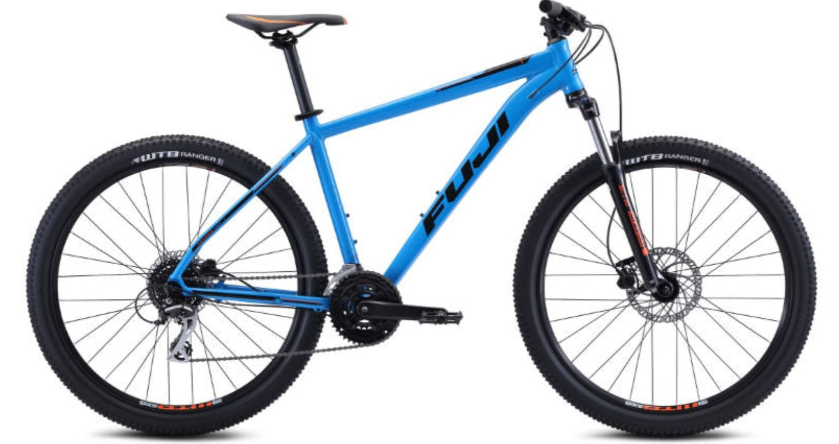 VTT Fahrrad Fuji NEVADA 27,5 1.7 17 2022 Cyan - Le Petit Cyclo 
