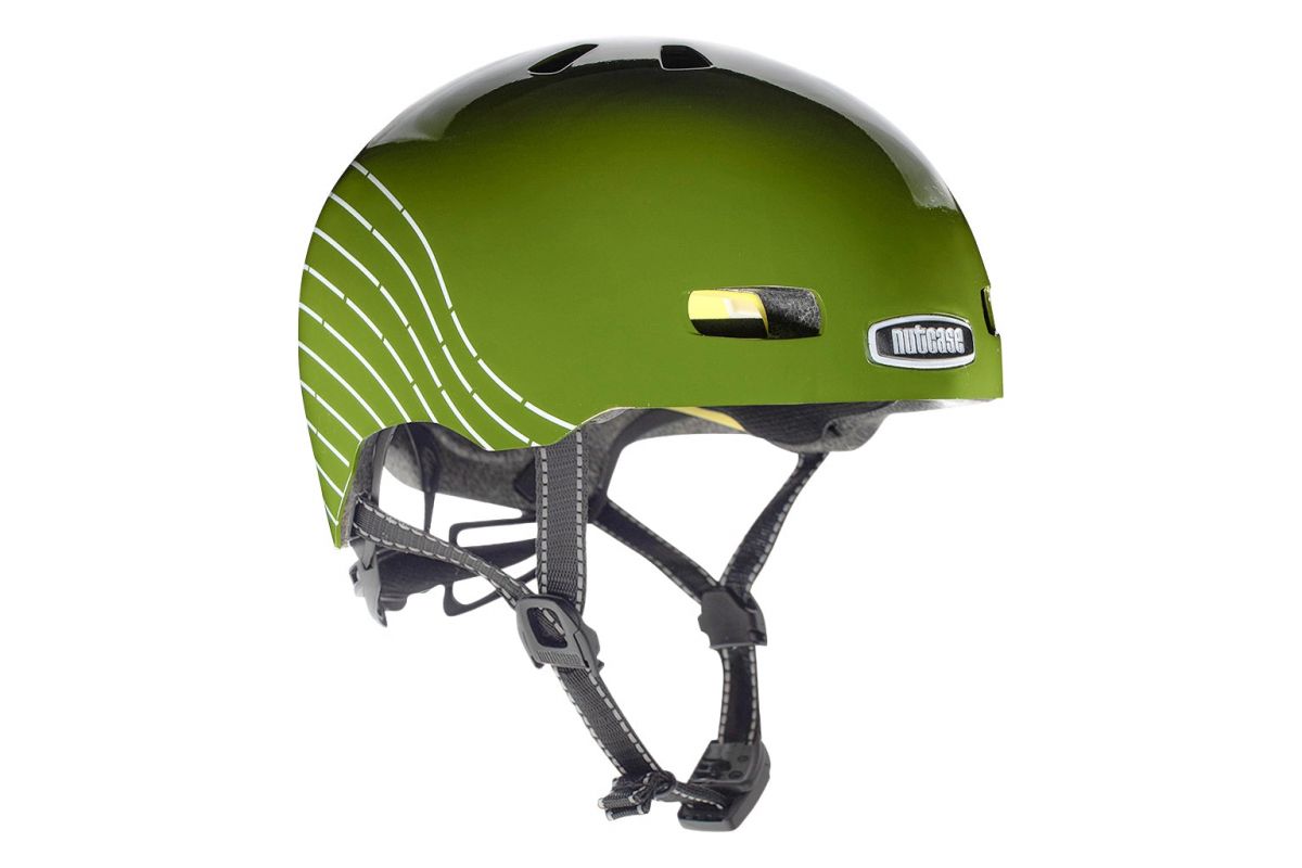 Casque Nutcase VERT KAKI , M - 56-60cm - Le Petit Cyclo 