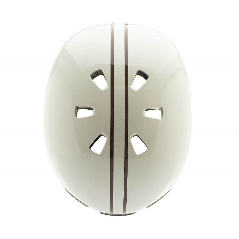 Casque Nutcase BLANC Leather L - Le Petit Cyclo 