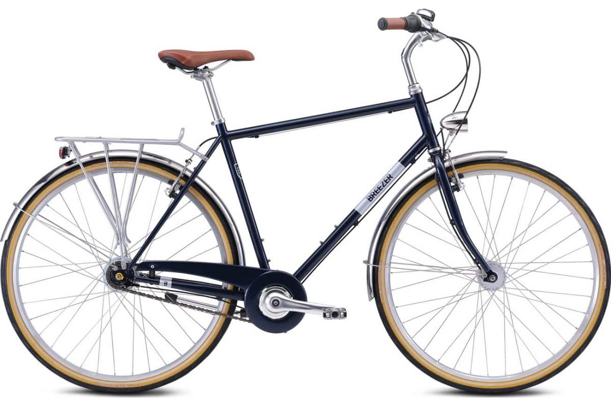 BREEZER: Downtown 7+ Midnight blue 2022 - Le Petit Cyclo 